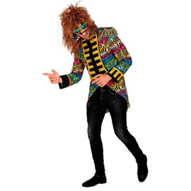 W WIDMANN MILANO Party Fashion - 80s Style Parade Tailcoat, Guard Uniform, Animal Print, Circus Director, Rock Star, Costume
