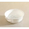 Colander Strainer with Washing Bowl, 2-in-1 Plastic Kitchen Strainer/Colander &
