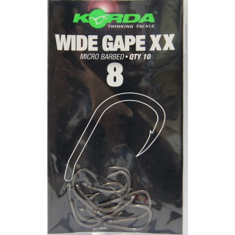 carp hook korda wide gap xx kwgxx4
