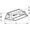 KS Tools 144.0532 Float, pointed, 130x200mm
