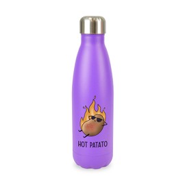 New Spirit Original Hot Patato screw top lid stainless steel water bottle drinks cup water bottle refill cute fun explore travel