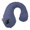 Bucky Travel Collection, Gusto Inflatable Neck Pillow, Sailor Blue, One