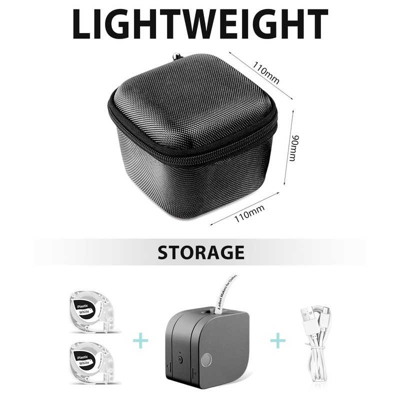 Phomemo Label Maker Protective Case - Durable Hard Storage Box
