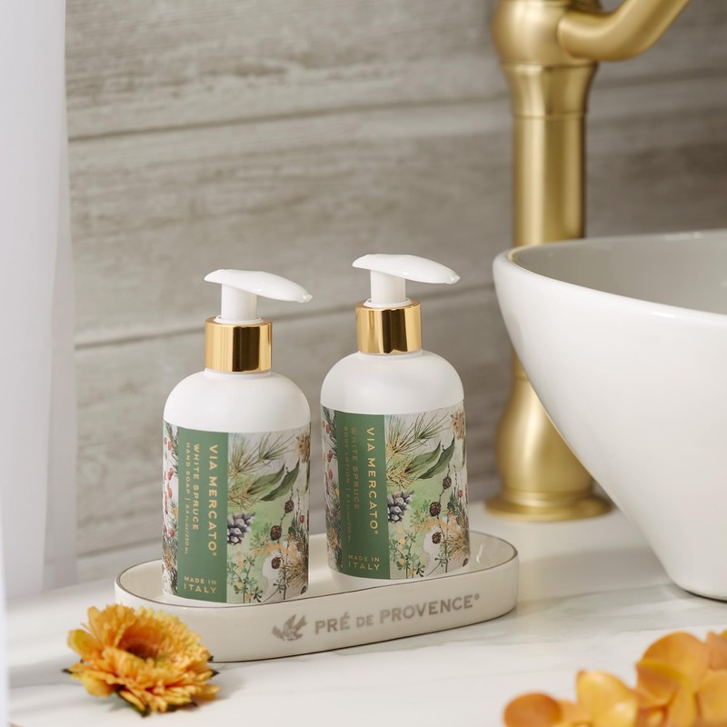 Via Mercato Natale 8.4 Fl Oz Body Lotion, Moisturizing, Non-Greasy