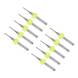 QUARKZMAN 10 pieces 1 mm PCB drill bits tungsten carbide for drilling and machining parts