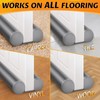 MAXTID Large Door Draft Blocker 32" Grey Bottom Door Draft