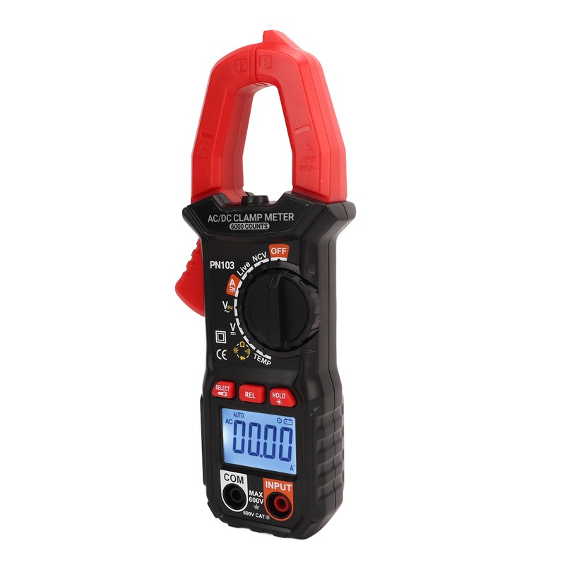 Digital Clamp Meter Multimeter 6000 Counts AC DC Current Amp