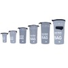 DonDon Waterproof Outdoor Dry Bag for Your Valuables, grey