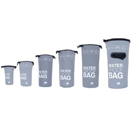 DonDon Waterproof Outdoor Dry Bag for Your Valuables, grey