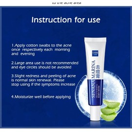 Cystic, Hormonal, Severe Acne Cream for Teens & Adults with Hyaluronic Acid Aloe Vera Oil Cystic , Unisex Sensitive Skin Blind Pimple & Blemish (1 PACK)