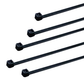Axe Brain AKB-200B Cable Ties, Kessoku-kun, Weatherproof (Black)
