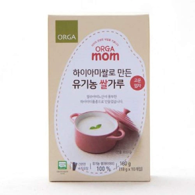 Orga organic rice powder (suitable for 5 months old and over)
