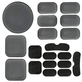 AOUTACC Universal Airsoft Helmet Pads, Helmet Replacement Foam Padding Kits Set Accessories Mats for Fast/Mich/ACH/USMC/PASGT Helmet