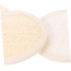 Beavorty 4pcs Exfoliating Face Scrubber Pads Soft Loofah Facial Exfoliator