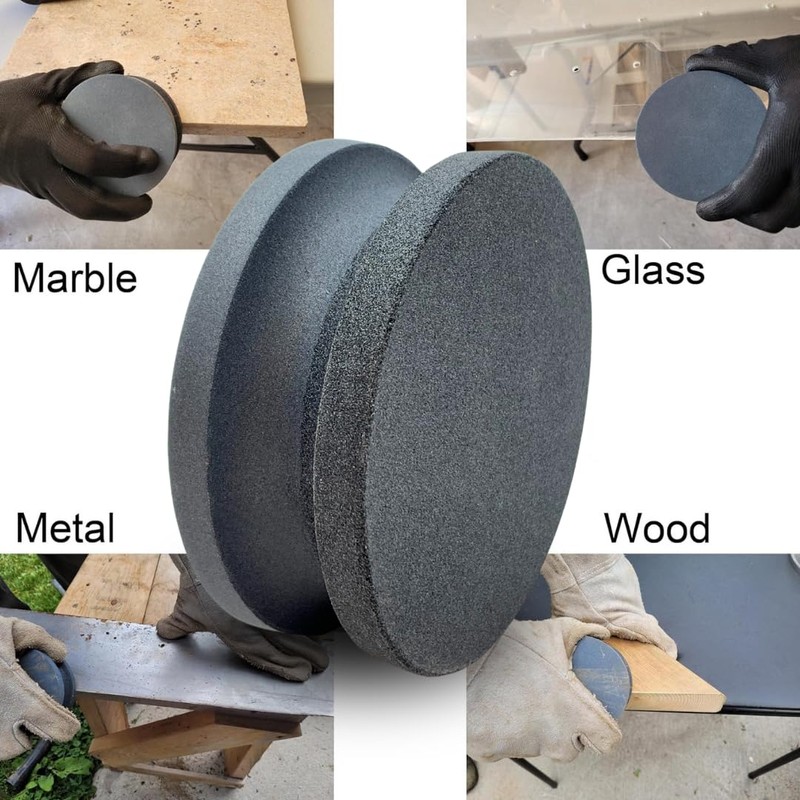 4" Dual Grit Axe/Hatchet Silicon Carbide Sharpener Multipurpose Sharpening Stone