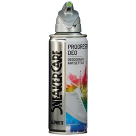 Sneaker Care, Progressive Deo, Deodorante Antisettico, Rinfresca E Previene La Formazione Di Cattivi Odori, Deodorante Per Sneaker, Deodorante Per Scarpe Da Ginnastica, Bianco, Menta, 150 Millilitro