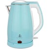 Electric Kettle 2.2L 12-Cup Stainless Steel Tank Double-Walled Auto-Off Dry