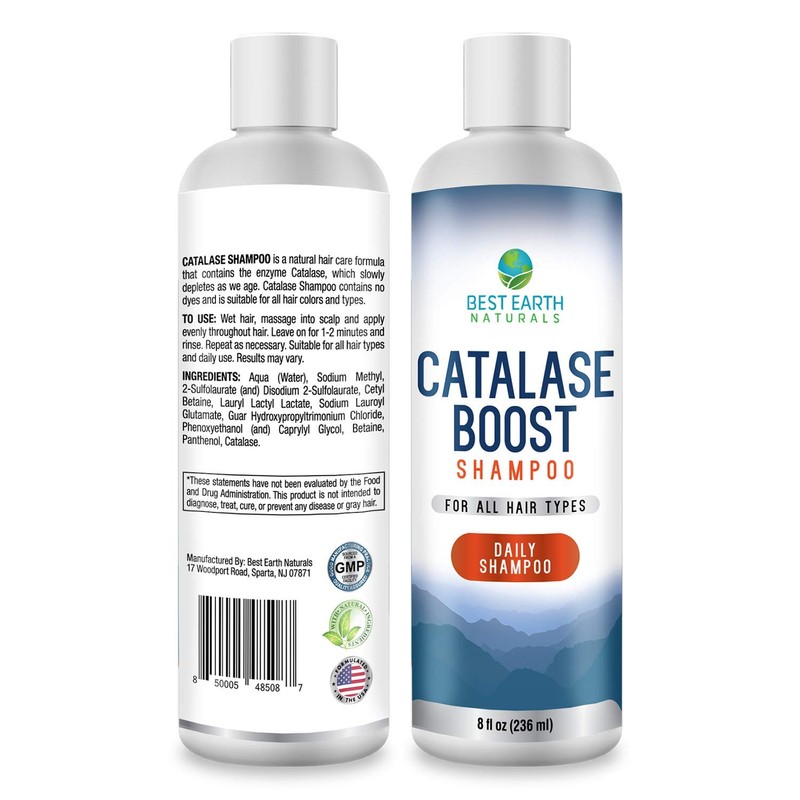 Best Earth Naturals Catalase Formula Shampoo to Support Hair Vitality