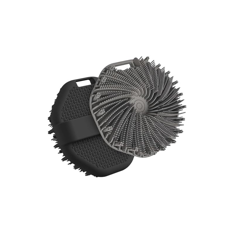 Cepillo de Silicona para Cuerpo KAREN 2 Piezas Estropajo Exfoliante
