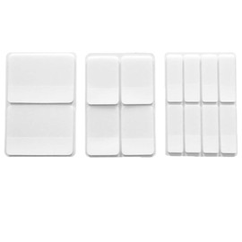 ポストイット 大中小の三種類です インデックス オープン 書き込み可能 インデックスシール ポストイット フィルム 透明タスク 付箋 フィルム付箋 L-40/M-80/S-160