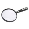 Handheld Magnifying Glass 2X 4X Handheld Reading Magnifier Skid Resistance
