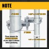 VIVIDA Chain Link Gate Hinge, 180 Degree Hinge for Chain