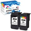 Ubinki Compatible Ink Cartridge Replacement for 245XL 246XL (Black Color,2-Pack)