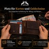 Hodalump Genuine Leather Men's Wallet in Gift Box with RFID