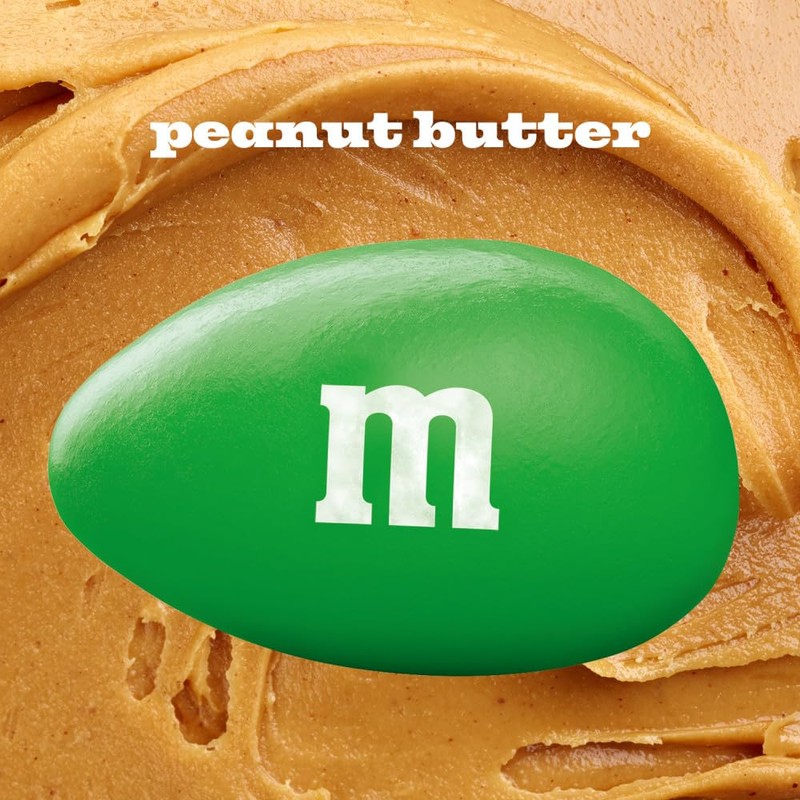 M&M'S Mega Peanut Butter Chocolate Candy, Sharing Size, 8.6 Oz