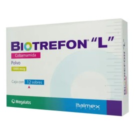 Biotrefon L Polvo 1000 Mcg, 12 Sobres                                                                                                                 