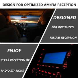 Anina Mástil de antena de 3.8 pulgadas para Mazda Miata 2006-2022 MX5-ND-NC-RF antena de radio de aleación de aluminio