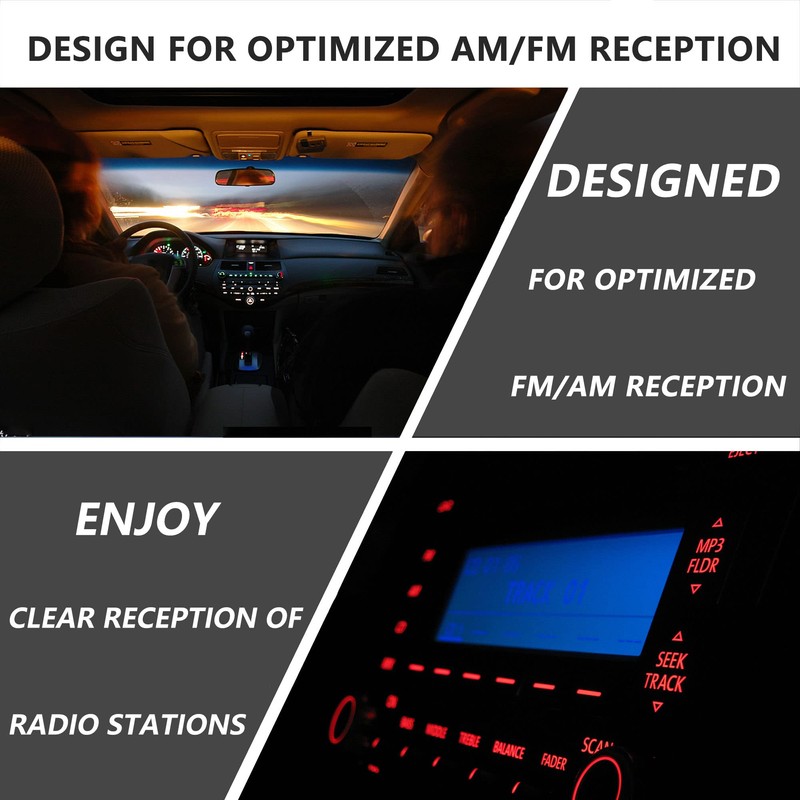 Anina Mástil de antena de 3.8 pulgadas para Mazda Miata