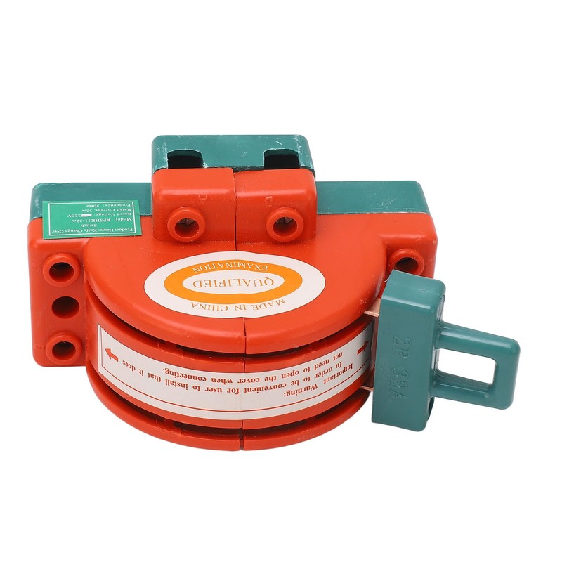 CYTGOUPER 2 Pcs 220V 32A 2 Pole Power Disconnect Knife