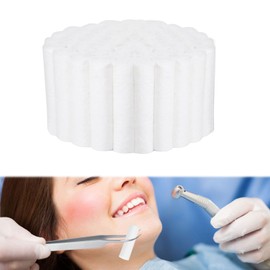50PCS Cotton Wool Roll,Dental Cotton Rolls for Teeth Natural Cotton,Versatile Nose Plugs for Teeth and More During Scaling,Fillings,Nose Plug Dental Pads Mouth Swabs Extractions and Root Canals to Abs