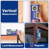 WORKPRO Small Level, 4-1/2 Inch Mini Level Tool, Magnetic Pocket