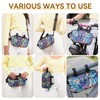 BOLGRLONG Bike Handlebar Bag, Waterproof Front Mount Bicycle Bag Converts