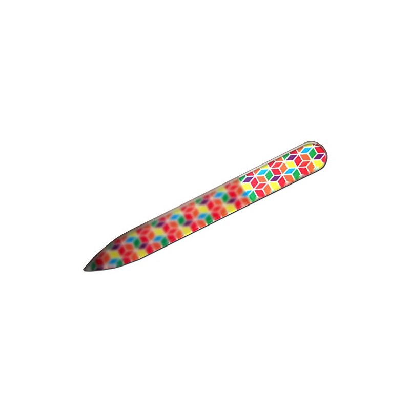 Pylmi Series PL-Y07 (Cube) Glass Nail File Made in Czech