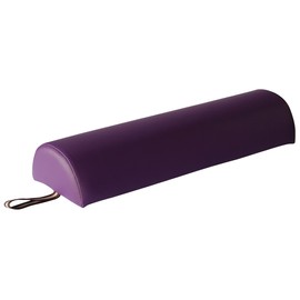 Master Massage Semi-Round Bolster, Purple, 6 Inch