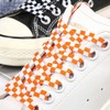 Borsgye 6 Pairs Mosaic Printed Flat Shoelaces Replacement Fashion Sneakers
