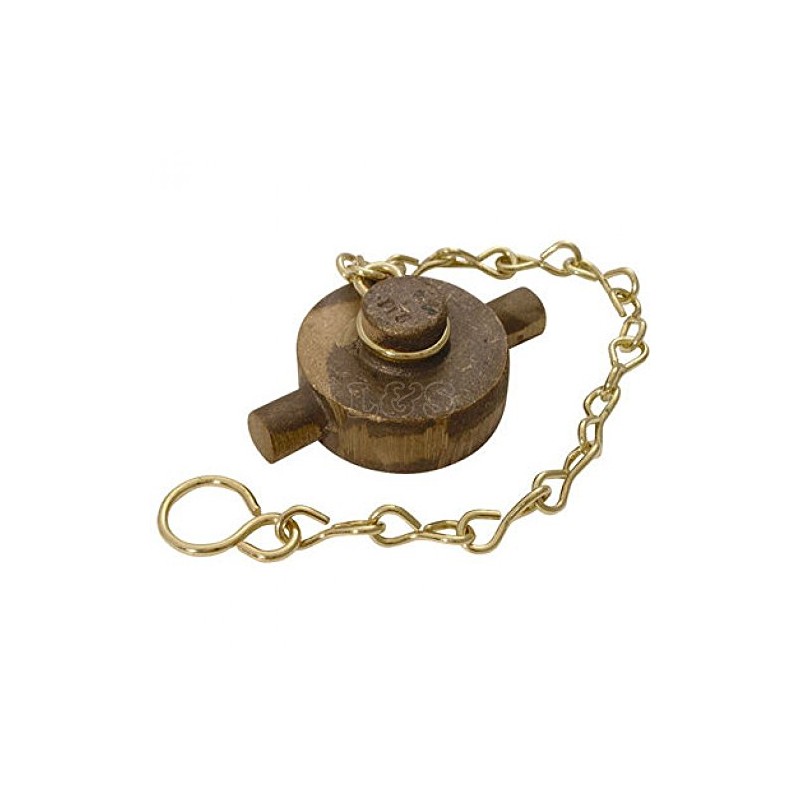 Brass Lugged 2" BSP Female Thread Blanking Cap with securing