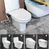 Bidet Toilet Seat Attachment NonElectric Dual Nozzle Adjustable Pressure SelfCleaning(G9/16