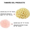 Esponjas de Baño Naturales Panal de Abeja QICHEN 3 Pcs