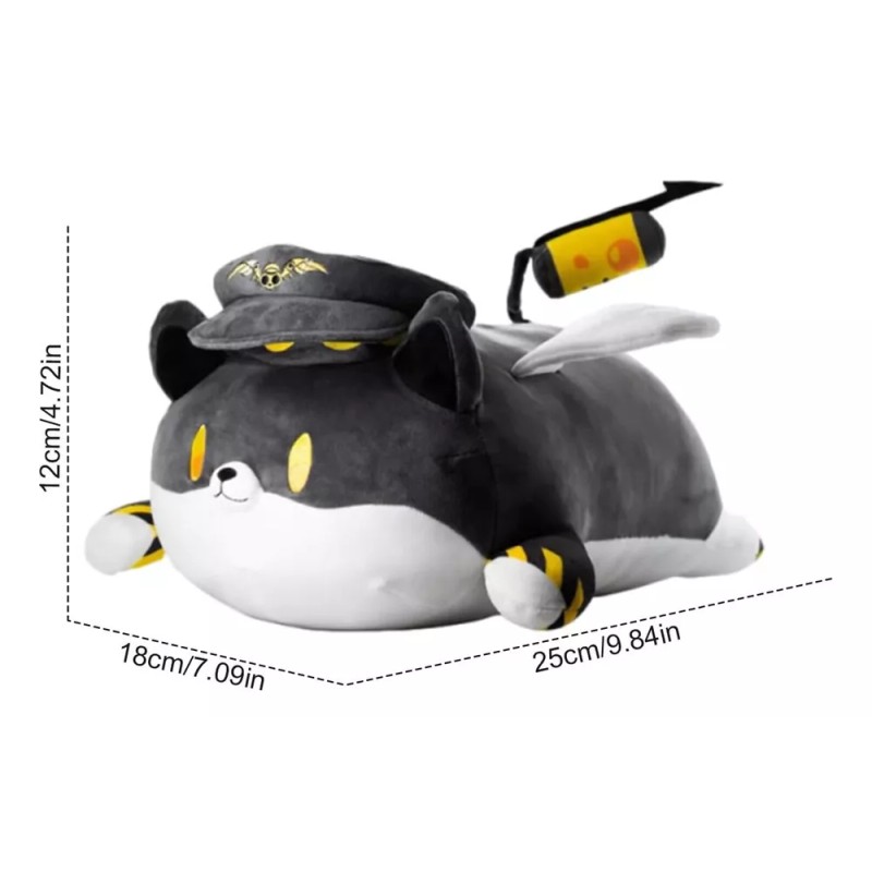 generic Juego Muñecos Peluche Uzi Murder Drone - Gato Policía