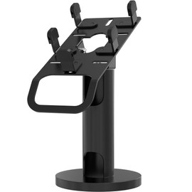 CTA Digital Universal Credit Card Reader Stand - Universal Rotating Card Reader Terminal Stand for Verifone, Ingenico & Pax POS Stations - Bolt Down or Adhesive Anti-Theft Security - Easy Install