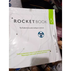 Rocketbook Smart Reusable Notebook BLACK-LINED CORE LETTER EVR2-L-K-A