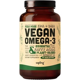 Vegan Omega 3 Supplement - Plant Based DHA  EPA Fatty Acids - Carrageenan Free, Alternative to Fish Oil, Supports Heart, Brain, Joint Health -...     