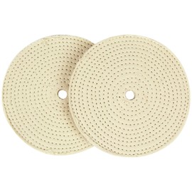 SK11 Rough Buff for Double-Ended Grinders, Pack of 2, 5.9 inches (150 mm)