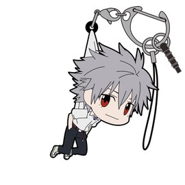 Cospa EVANGELION Kaworu Nagisa Tsumamare Uniform Version, Approx. 2.4 inches (60 mm), Soft PVC Rubber