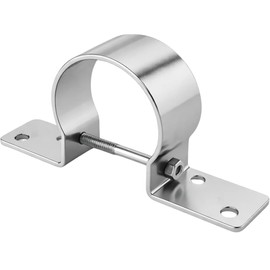 Fence Bracket - Steel to Wood Fence Brackets - Galvanized Fence Post Bracket - Fence Brackets for Metal Posts - Fence Post Repair