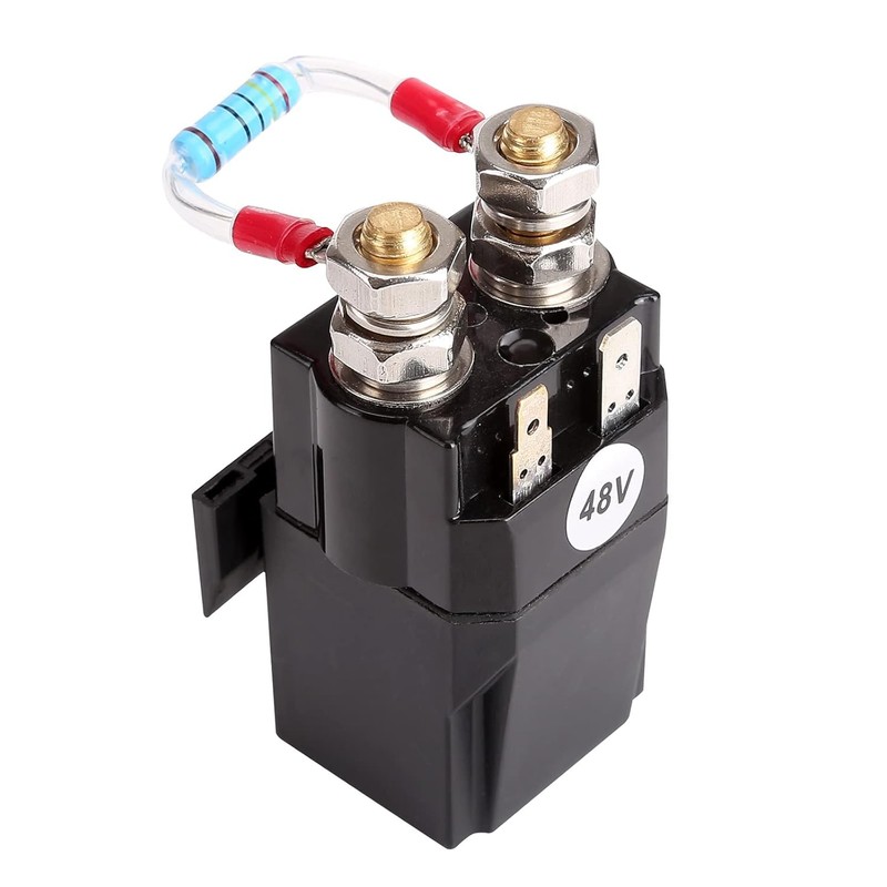 10L0L Golf Cart 48V 200A Solenoid with Resistor Assembly fit